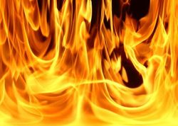 Пожар в Запорожской области погубил старушку 