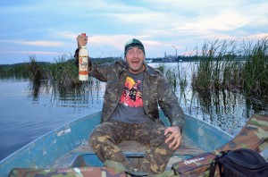 В Киеве спасли пьяного рыбака
